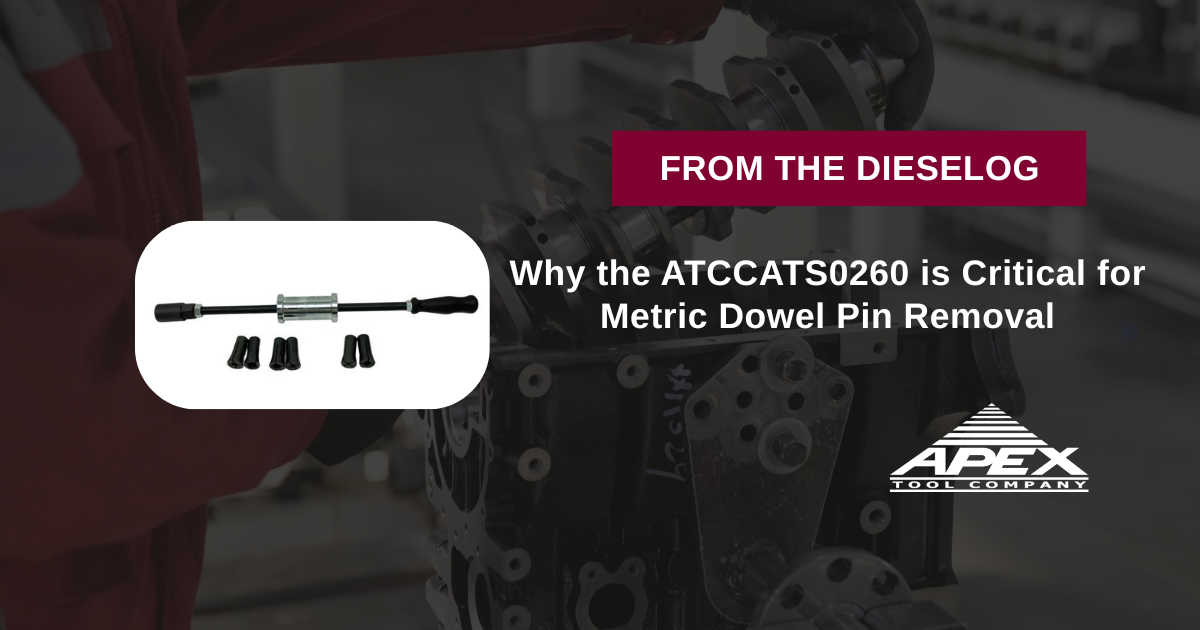 Why the ATCCATS0260 is Critical for Metric Dowel Pin Removal